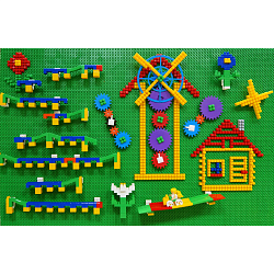 Конструктор с УМК. Набор Креативное развитие для вертикального конструирования. Креатив