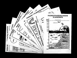 Комплект таблиц по экологии  "Биосфера-глобальная экосистема.Вмешательство человека."(лам.,15 шт.)