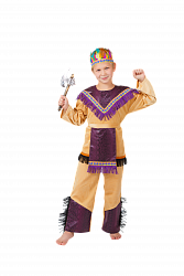 Карнавальный костюм детский "Индеец - мальчик"