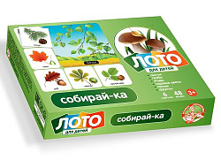 Лото детское "Собирай-ка" (малое)