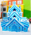 Уличная фигура "Терем зимний"
