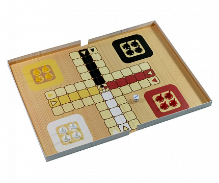 Игры настольные классические. "Лудо", "Лестницы и Змеи"