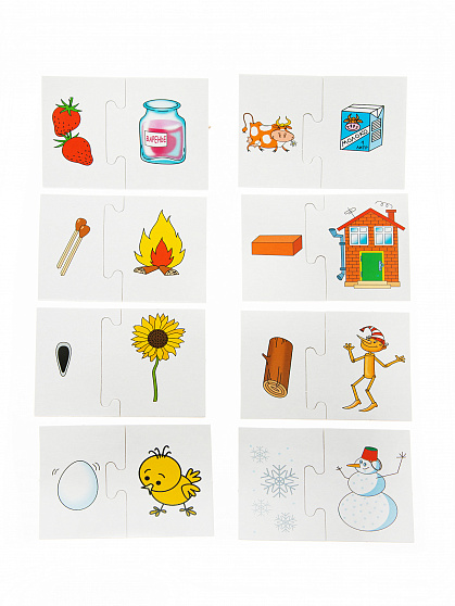 Игра обучающая «Что получится» серии «Половинки»