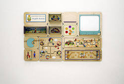 English Buddy - Дидактическая настенная панель для кабинета Английского языка