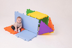 Мягкий конструктор  Модулешки "Отличный"
Комплект модулей с магнитными креплениями, 16 элементов, Магматик