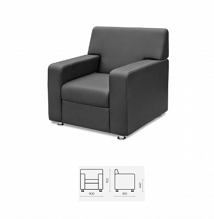 Кресло "Стендаль" односекционное