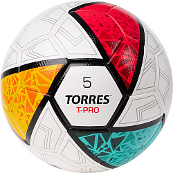 Мяч футбольный TORRES T-PRO матчевый, размер 5