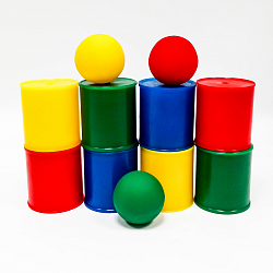 Игра "Мягкие городки" (8шт в упак)