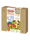 Игра развивающая из дерева на липучках "Зверопутаница"