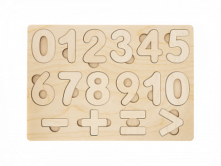 Игра развивающая деревянная "Арифметика"