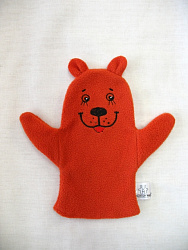 Кукла рукавичка "Медведь"