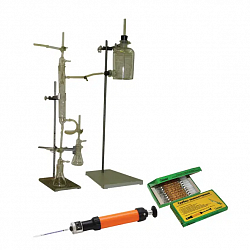 ЭОС-1 («Экология и охрана окружающей среды»), типовой комплект оборудования, базовый, 5 установок, с пособием-руководством и документацией
