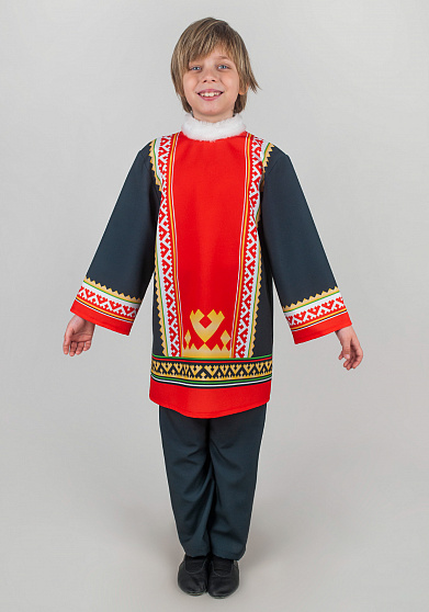 Северный костюм Танец огня облегченный для мальчика
