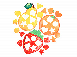 Солнечный микс сортер фетр (18дет)