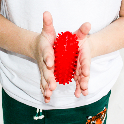 Овал массажный  с шипами 100ммх45мм