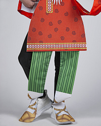 Дед ростовая кукла из фетра для детей / 100 см.