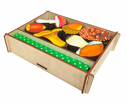 Счетный материал в мешочке "Дары леса"