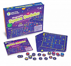 Развивающая игрушка "Космическое судоку" (магнитная, 72-в-1)