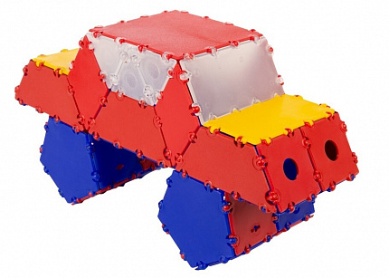 Конструктор Тико. Автомобили, 211 деталей