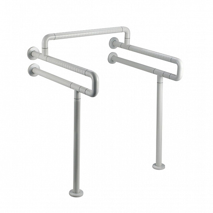Поручень для писсуаров с креплением к полу 8850. 80х60х60 см