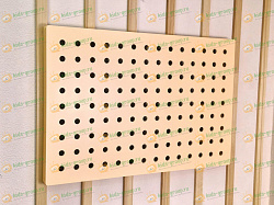 Настенная панель с перфорацией 117 отверстий