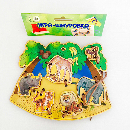 Шнуровка "В Африке"