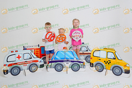 Комплект автомобилей крупного размера фанера