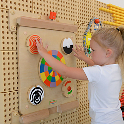 Панель "Цветные колеса"