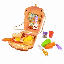 Набор игровой "Повар" в сумочке-чемоданчике ,17х22х9 см, 24 предмета