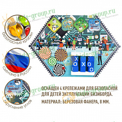 Бизиборд настенный ПРОГРАММИСТ