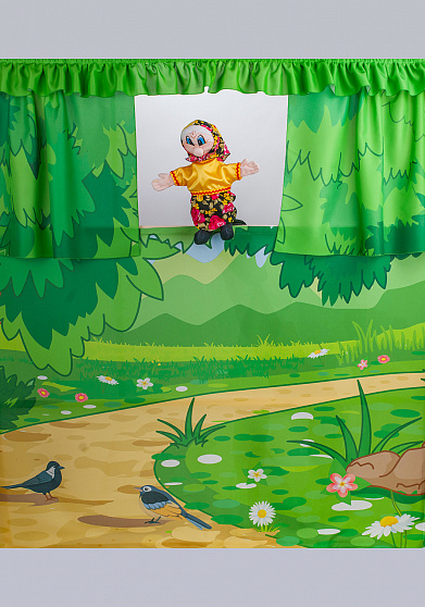 Перчаточная кукла Бабка