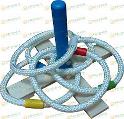 КОЛЬЦЕБРОС одиночный с 5-ю кольцами