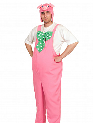 Поросёнок взрослый (ткань-плюш)