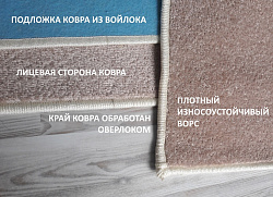 Ковер гимнастический соревновательный (толщ. 10мм. на войлочной основе) 14х14м.