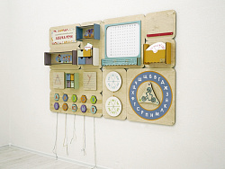 Дидактическая настенная панель для кабинета Логопеда «Азбука речи»