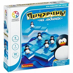 Логическая настольная игра Пингвины на льдинах-2