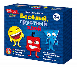 Игра настольная деревянная "Весёлый грустный, злой" Far far land Wood