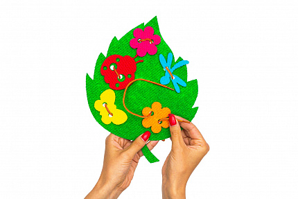 Листик шнуровка ковролин (6дет.)