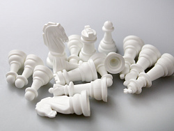 Игра настольная «Шахматы» пластмассовые (поле 29х29 см)