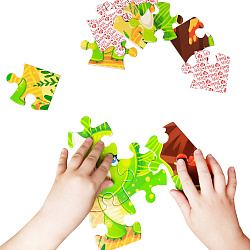 Пазл First Puzzle "Динозаврик" (16 эл) Baby Toys