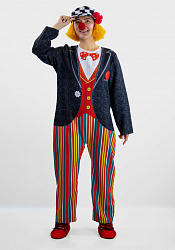 Костюм клоуна для взрослого Счастливый Ганс