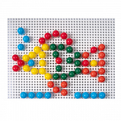 Мозаика для малышей «Рыбка» 60 элементов