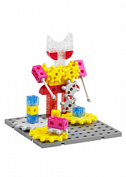 Занимательные шестеренки - Расширенный набор (113 деталей, 1 буклет с заданиями)