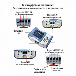 Конструктор Kazi Ev6 (Аналог EV3) Scratch