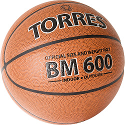 Мяч баскетбольный TORRES BM600 тренировочный, размер 7