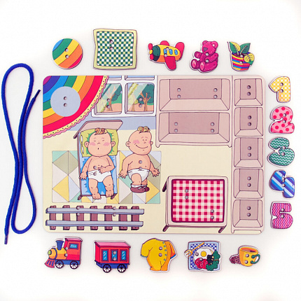 Шнуровка Детский сад