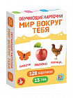 Игра настольная "Обучающие карточки" Мир вокруг