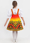 Русский народный сарафан Хохлома Узорная для девочки