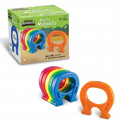 "Моя первая лаборатория. Магнит-подкова"  (6 элементов)