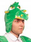 Шапка Дракон зелёный взрослый